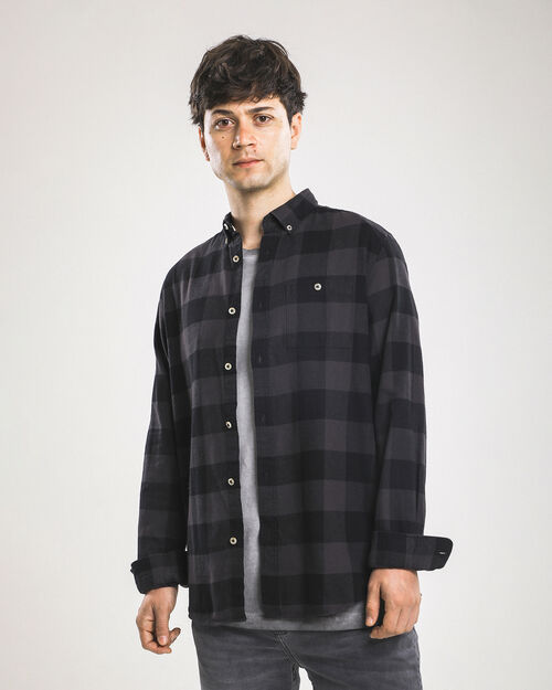Camisa Manga Larga Franela